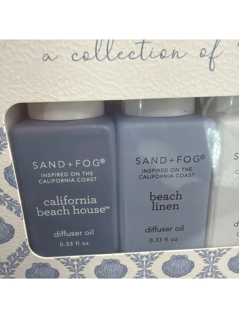Sand + Fog Fragrance Diffuser Oil 4 Pack Laundry Day Vanilla Musk Linen NEW